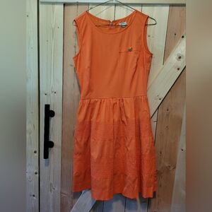 Cremieux Orange Dress
